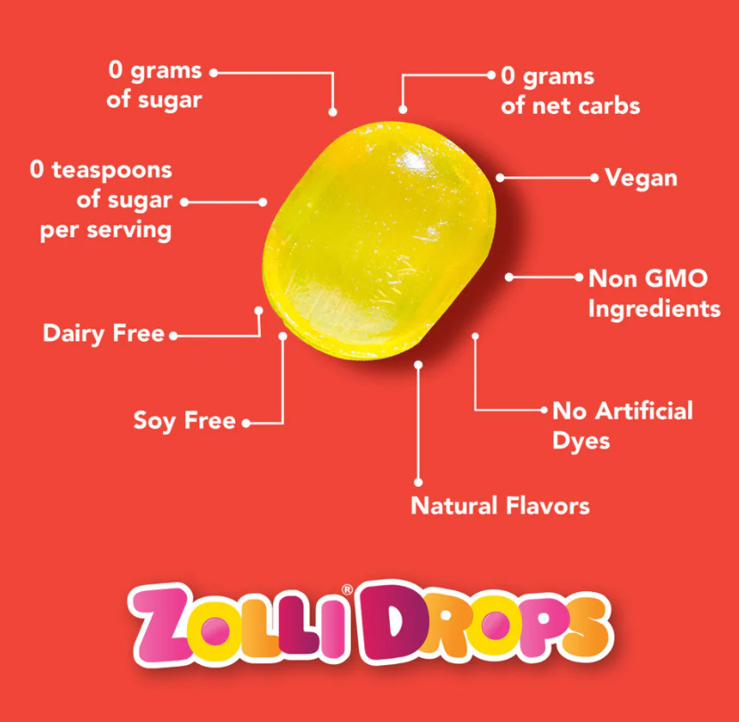 Zolli Drops Fruit Flavors 3.0 ounces – Side Effect Support LLC