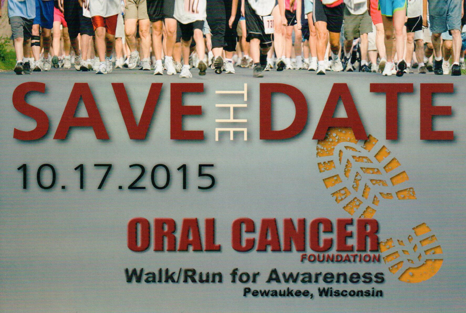 Wisconsin's Inaugural Oral Cancer Foundation Walk/Run for Awareness