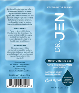 Dr. Jen's Nano Hydroxyapatite Moisturizing Mouth Gel – Side Effect Dr. Jen's Nano Hydroxyapatite Moisturizing Mouth Gel – Side Effect