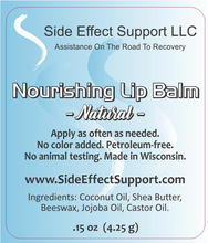 Load image into Gallery viewer, Side Effect Support Nourishing Lip Balm