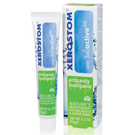 Xerostom anticavity toothpaste